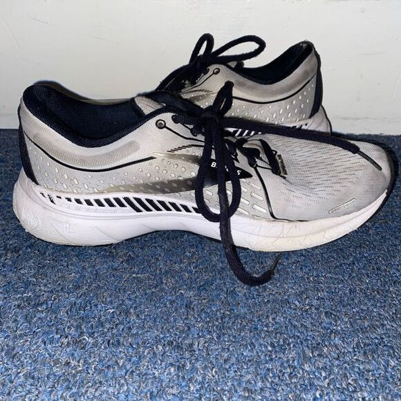 Brooks Adrenaline Guide rails women 8.5 running shoes grey & black - Picture 2 of 11